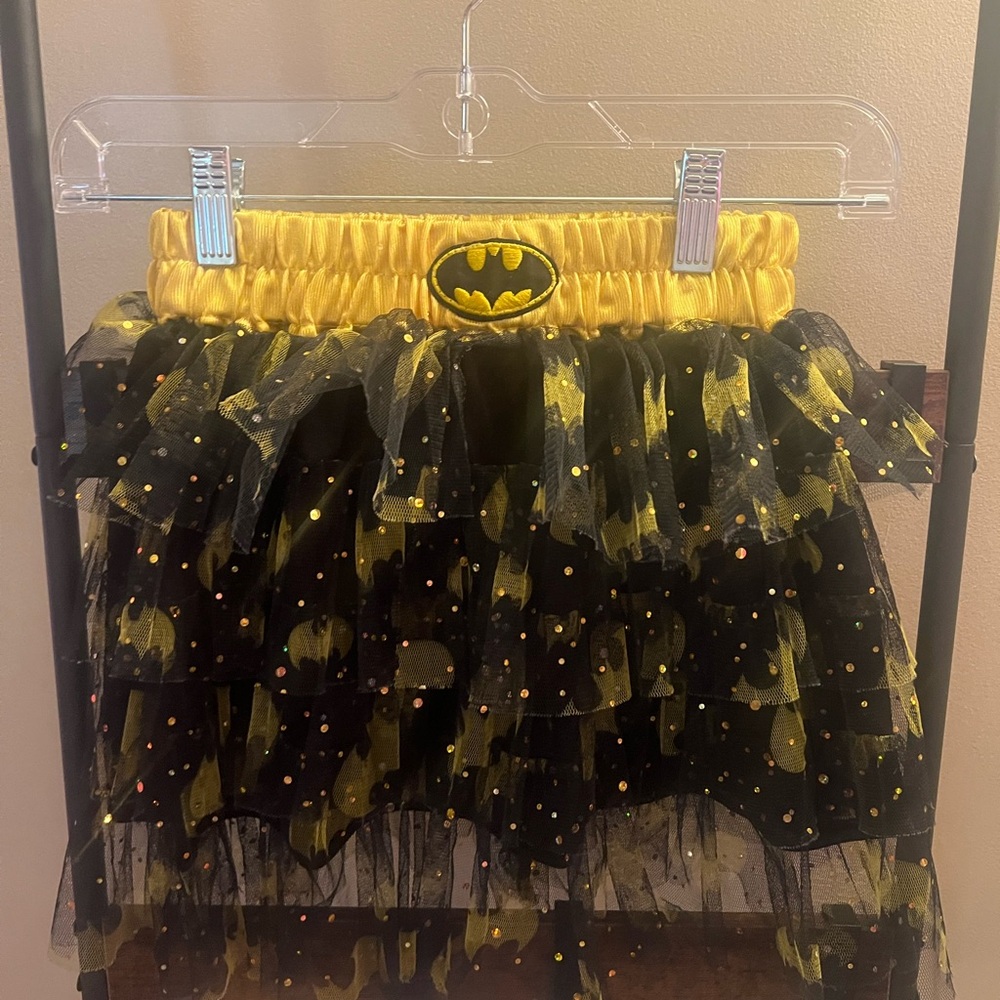 Batman Black and Gold Tutu Skirt